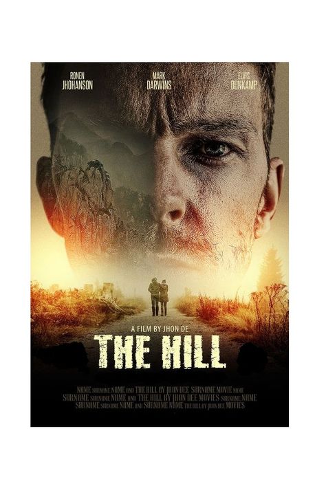 THE HILL Movie Poster Photoshop, Movie Poster Template, Movie Posters Decor, Disney Movie Posters, Photoshop Poster, Presentation Deck, Poster Design Layout, Film Poster Design, Minimal Movie Posters