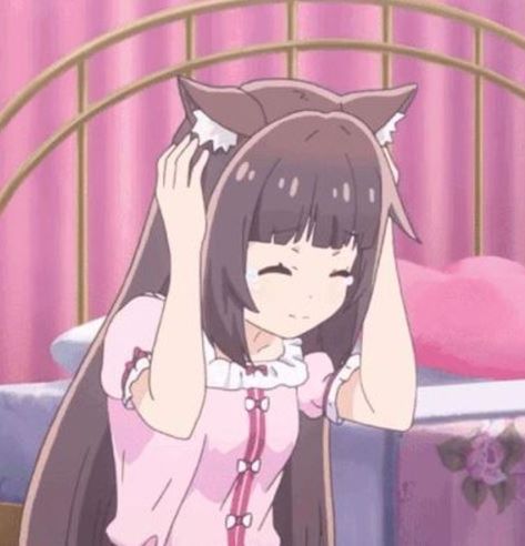 nekopara matching pfp Matching Pfp, We Heart It, Gif, With Friends, Hair, Anime