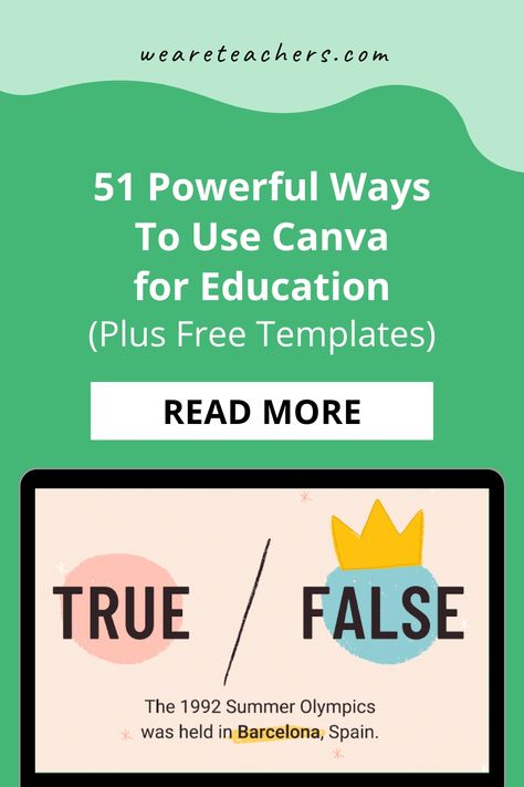 Step-by-step instructions and tips to get started with Canva for Education. Plus classroom ideas, including free templates! Canva Ideas For Teachers, Canva For Education, Canva Education Ideas, Canva For Teachers, Teacher Career, Parent Newsletter, Classroom Banner, Professional Development For Teachers, Canva Tips