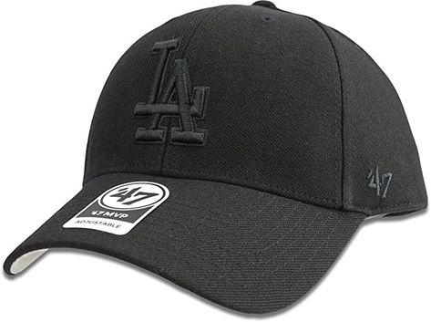 La Baseball Cap, La Dodgers Hat, Dodgers Hat, Forty Seven, Dodger Hats, Black Baseball Cap, Black On Black, 47 Brand, Los Angeles Dodgers