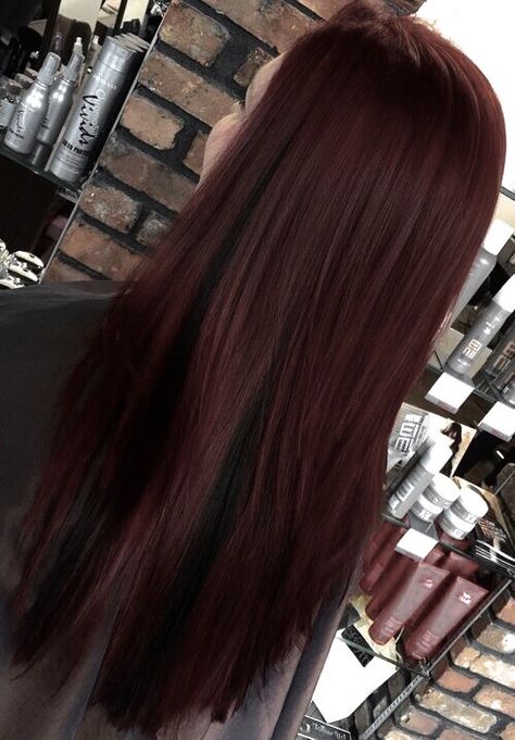 Brownish Reddish Hair, Level 5 Red Hair, Long Dark Auburn Hair, Copper Black Hair, Garnet Hair Color, Aesthetic Dark Red Hair, Super Dark Red Hair, Cabello Chocolate Cherry, Reddish Black Hair