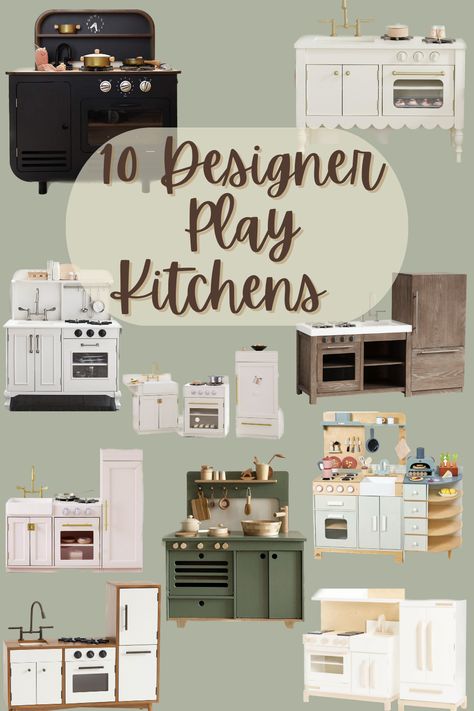 Check out these top 10 designer play kitchens in order by price. And whew do these kitchens get pricy quick. Kids Play Kitchen Ideas, Kitchen Kindergarten, Best Play Kitchen, Expensive Kitchen, Play Kitchens, Kids Play Kitchen, Designer Kids, Kids Kitchen, Kids Play