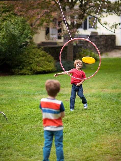 kids-frisbee-hula-hoop-bbcbb725 Backyard Birthday Parties, Outside Games, Fun Outdoor Games, Backyard Birthday, Outdoor Games For Kids, Door Entrance, Farmhouse Front, Outdoor Activities For Kids, Entrance Design