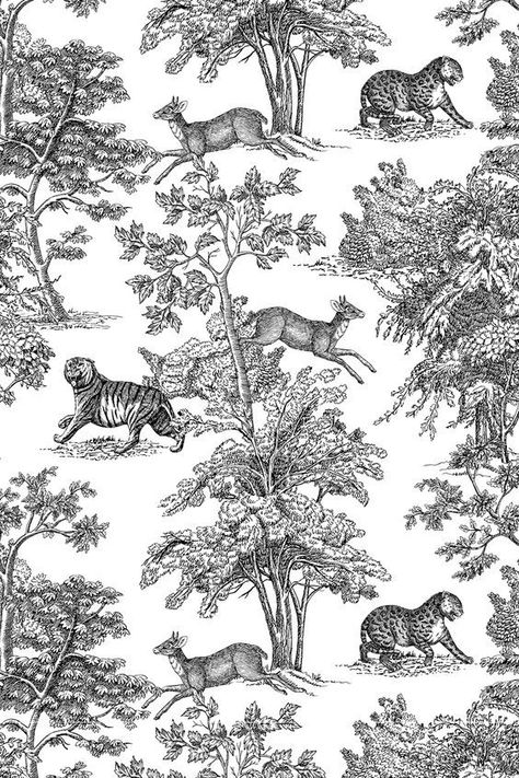 Seamless Prints, Toile Design, Toile Print, Toile Wallpaper, Toile Pattern, Apple Watch Wallpaper, Wildlife Nature, Cute Patterns Wallpaper, Aesthetic Pastel Wallpaper