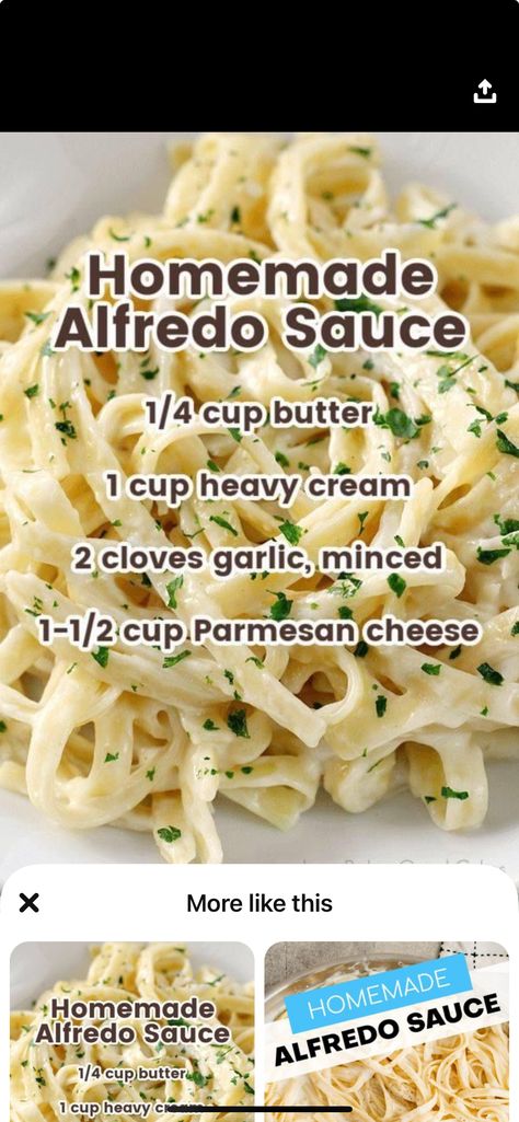 White Sauce Spaghetti Recipes, Olive Garden Chicken Alfredo Recipe, Homemade Alfredo Sauce Recipe, Alfredo Recipes, Alfredo Sauce Recipe Easy, Alfredo Sauce Recipe Homemade, White Sauce Recipes, Homemade Sauce Recipes, Chicken Alfredo Recipes