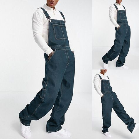 Ripped Denim Overalls, Work Jumpsuit, Jumpsuit Denim, Workwear Overalls, Pants Overalls, Denim Dungaree, Jeans Overall, Overall Jumpsuit, Denim Dungarees