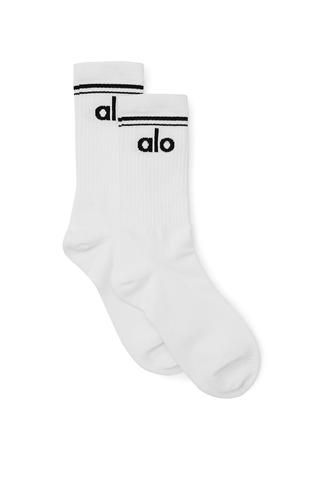 Alo Yoga | Yoga leggings, clothes, and accessories for studio to street Alo Sock, Alo Yoga Socks, Alo Clothing, Alo Socks, Accolade Sweatpant, Alo Set, Gym Socks, Socks Outfit, Yoga Socks