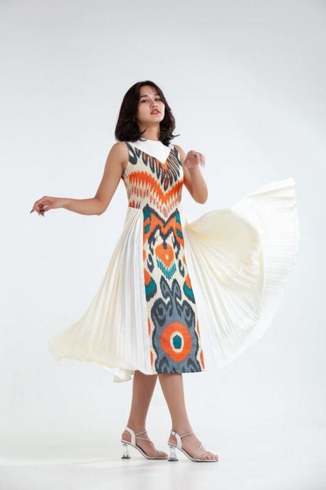 Ikat dress designs