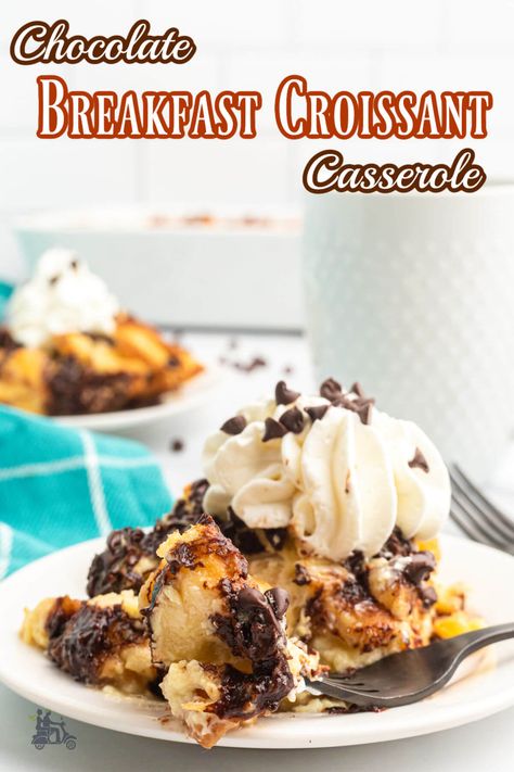 Breakfast Croissant Casserole, Croissant French Toast Casserole, Croissant Casserole, Croissant Breakfast Casserole, Flaky Croissants, Smoked Salmon Breakfast, Breakfast Croissant, Croissant French Toast, Salmon Breakfast