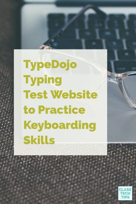 TypeDojo Typing Test Website to Practice Keyboarding Skills Typing Test, Free Educational Apps, Apps For Teachers, Apps For Kids, Free Writing, Learning Apps, Education Technology, Learning Websites, Educational Apps