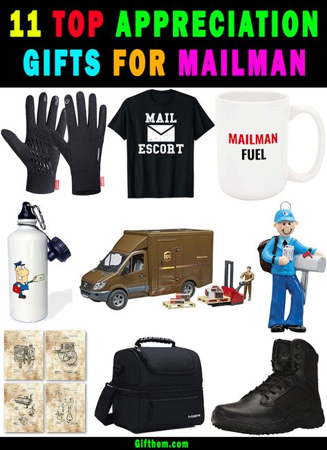 Nice Best Gifts For Mailman Mailman Appreciation Gifts, Mail Person Christmas Gift, Gift For Mail Carrier, Mail Carrier Gift Ideas, Man Gift Ideas, Mailman Gifts, Mail Carrier Gift, Postal Worker Gift, Mail Man