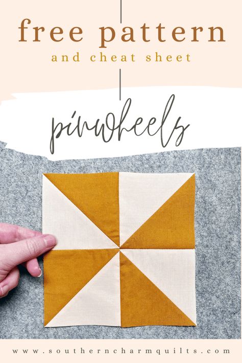 How To Make A Pinwheel Quilt Block, Pinwheel Block Size Chart, Pinwheel Baby Quilt Pattern Free, Pinwheel Block Pattern, How Many Charm Packs To Make A Quilt, Pinwheel Quilt Block Sizes, Free Pinwheel Quilt Pattern, How To Make A Pinwheel, Quilting Pinwheel Blocks