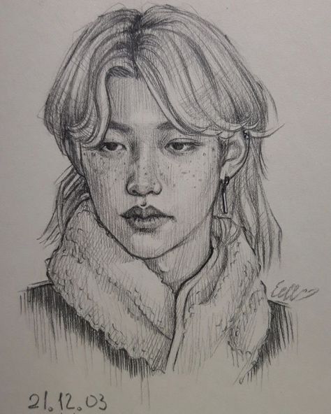 #art #straykids #felix Drawings Of Felix Skz, Drawing Felix Skz, Felix Art Drawing, How To Draw Felix Skz, Kpop Drawing Sketch, K Pop Drawing Ideas, Felix Drawing Reference, K Pop Art Sketch, How To Draw Stray Kids