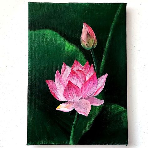 Lotus Flower Acrylic Painting | Lotus Flower Acrylic Painting #art #artist #flowers #artwork #acrylic #painting #eldrawingarts #paintingartwork #acrylicpainting | By El Drawing Arts | Facebook | artist, art, work of art, art of painting Louts Flower Painting Canvas, Lotus Painting Ideas, Acrylic Painting Lotus Flower, Lotus Flower Canvas Painting, Flower Aesthetic Painting Ideas, White Lotus Painting Acrylic, Lotus Aesthetic Art, Lotus Canvas Painting Acrylics, How To Paint Lotus Flower Acrylic