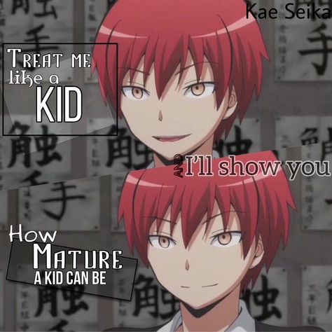 Karma Pictures, Revenge Quotes, Classroom Memes, Hero Quotes, Naruto Quotes, Strong Motivational Quotes, Emo Quotes, Anime Pic, Karma Akabane