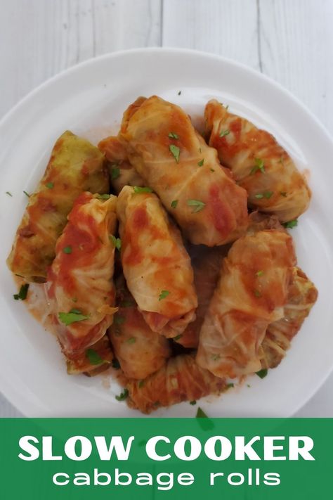 Best Cabbage Rolls Recipe, Slow Cooker Cabbage, Slow Cooker Cabbage Rolls, Hungarian Dishes, Recipes Southern, Dip Easy, Cabbage Rolls Recipe, Cabbage Casserole, Cowl Knitting