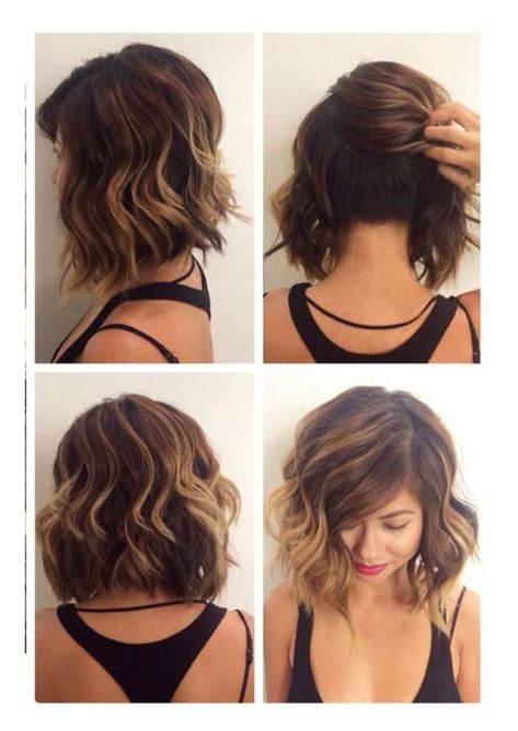 Medium Undercut, Medium Ombre Hair, Undercut Bob Haircut, Undercut Hairstyles Women, Undercut Long Hair, Brunette Bob, Choppy Bob Hairstyles, Medium Long Hair, Hair Women