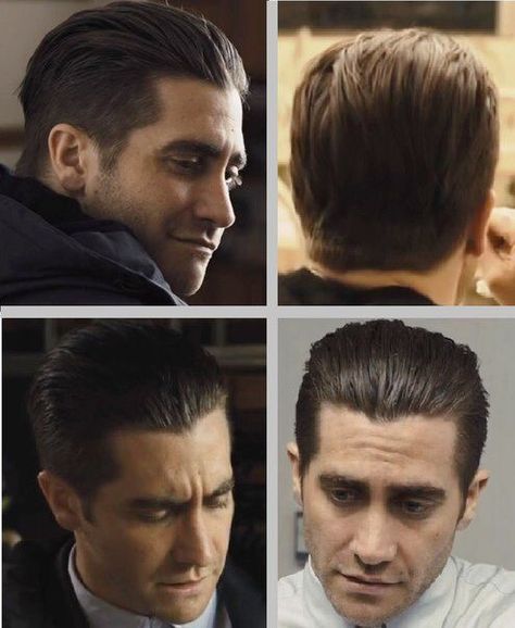 Jake Gyllenhaal Slicked Back Hair, Jake Gyllenhaal Hair Prisoners, Jake Gyllenhaal Hairstyle, Slick Back Undercut Men, Jake Gyllenhaal Long Hair, Prisoners Jake Gyllenhaal, Jake Gyllenhaal Prisoners Haircut, Men Slick Back, Slickback Hairstyle Men