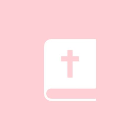 Bible App Aesthetic, Pink Bible App Icon, Christian App Icons, Pink Bible Icon, Bible Icon Aesthetic, App Icons Light Pink, Bible App Icon, Pink Cellphone, Pink Icon App