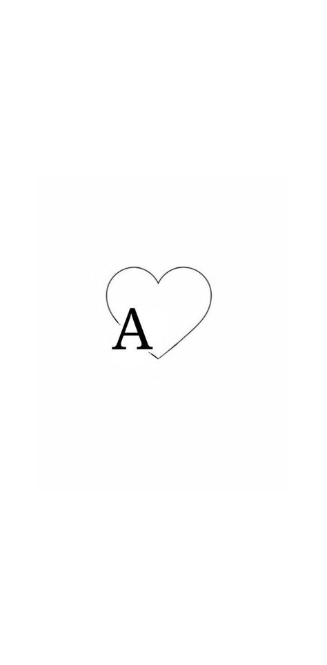 A Initial Tattoo Heart, Letter A With A Heart Tattoo, Heart With A Tattoo, Heart With Letter A Tattoo, A With A Heart Tattoo, R Tattoo Letter Heart, A Heart Tattoo Letter, Tattoos With The Letter A, C Tattoo Initial Heart