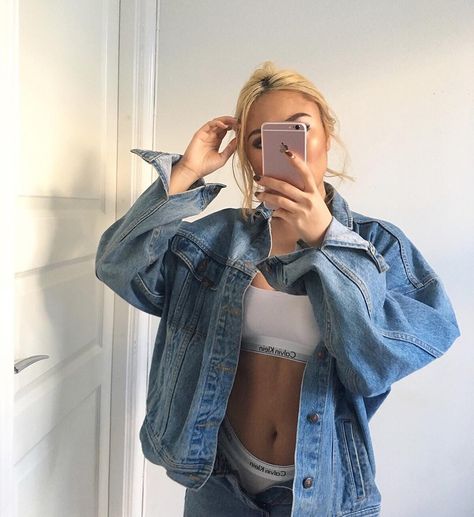 píntєrєѕt//@ĸayyĸayy02♛ Outfit Jeans, Outfit Goals, Fashion Killa, Everyday Outfits, Style Me, Fashion Beauty, Calvin Klein, Outfit Inspirations, Fashion Inspo