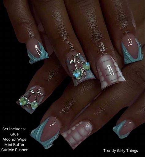 **Luxury Press-On Nails: Elevate Your Style with Elegance and Ease** --- **Welcome to the epitome of sophistication and convenience in nail fashion Sold over 100+ orders (on TT shop & IG)🎉 Now available on Etsy🥰 OUR nails are Trending NOW💓 Are you ready to transform your nails into a statement of luxury and elegance? Look no further than our exquisite collection of Luxury Press-On Nails. Designed for the modern individual who appreciates the finer things in life, our press-on nails offer unparalleled beauty and quality. Each set is meticulously crafted to provide a seamless blend of style, comfort, and durability, ensuring you can enjoy salon-quality nails from the comfort of your home.  Why Choose Our Luxury Press-On Nails?  **1. Superior Quality Materials   Our press-on nails are made Luxury Press On Nails, Hard Nails, Duck Nails, Girly Acrylic Nails, French Tip Acrylic Nails, Cute Acrylic Nail Designs, Short Square Acrylic Nails, Really Cute Nails, Unique Acrylic Nails