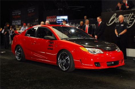 Saturn Ion Redline, Konig Wheels, Saturn Car, Girly Car, Barrett Jackson Auction, Barrett Jackson, Tuner Cars, Steering Column, Red Line