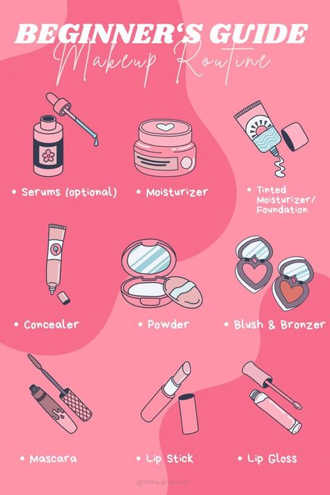 Basic Makeup Products, Makeup Routine For Beginners, Jaclyn Hill Makeup Tutorials, Basic Makeup For Beginners, Simple Makeup Routine, Makeup Routine Guide, Basic Makeup Kit, Jaclyn Hill Makeup, Makeup Cantik