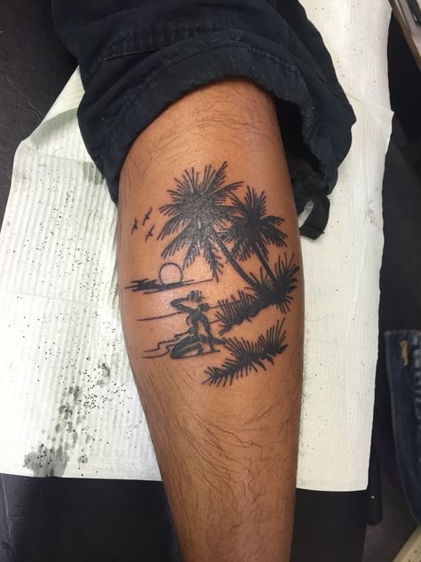 Beach tattoo/Haiti/Neg Marron Haitian Inspired Tattoos, Neg Maron Tattoo, Caribbean Inspired Tattoos, Jamaica Tattoo Ideas Men, Haitian Art Tattoo, Haitian Tattoos For Women, Haitian Tatoos, Haitian Tattoo Ideas, Jamaican Tattoo Ideas For Men