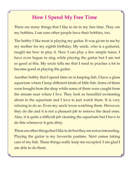 Writing skill - grade 4 - my favourite pastime (4) Please Re-Pin for later 😍💞 how to start off an essay, #how #to #start #off #an #essay English Essay Writing Skills, Narrative Story Examples, Essay English, Writing Skill, Essay Writing Examples, Composition Writing, English Essay, Narrative Story, Reading Comprehension Lessons