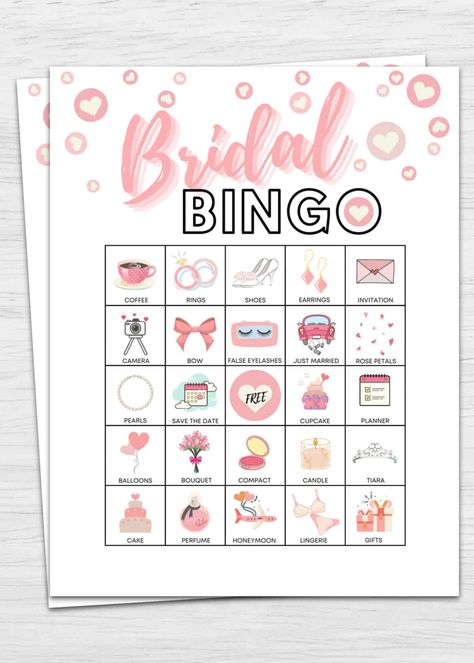 Games For Small Groups, Bingo Printable Free, Bridal Shower Tea Party Theme, Bachelorette Game, Bridal Shower Bingo, Bridal Bingo, Tea Party Theme, Tea Party Decorations, Tea Party Bridal Shower