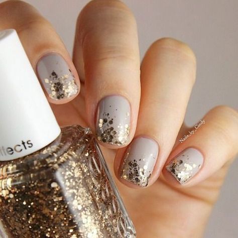 Unghie Nail Art, Party Nails, Sparkle Nails, Her Nails, Essie Nail, Ideas Nails, Make Up Nails, Up Nails, Nail It