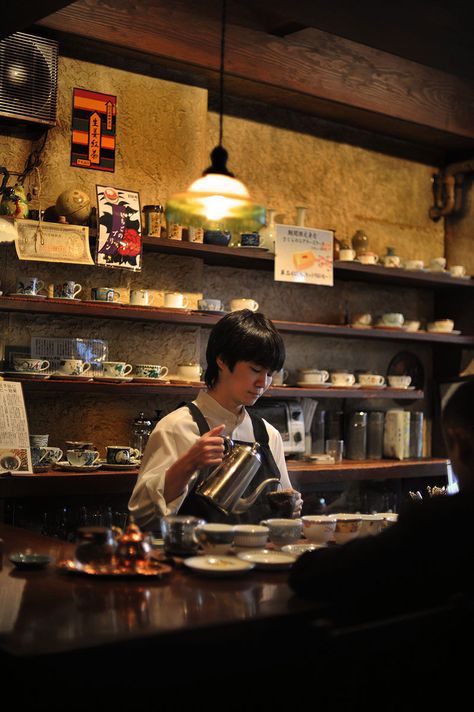 Tokyo Coffee Shop Aesthetic, Japan Coffee Shop Aesthetic, Coffee Shop Reference, Japan Cafe Aesthetic, Japanese Coffee Shop Aesthetic, Fantasy Coffee Shop, Japan Coffee Shop, Tokyo Coffee Shop, Tea Shop Aesthetic