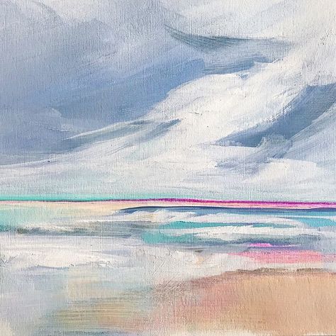 A few of the sunset series originals on paper remain in my shop!  Head over to artbymegan.com to take a look. Happy weekend!! ☀️💕💙🌊#artbymeganbeaches #summer #originalart #worksonpaper #beachpainting Surrender Art, Abstract Desktop Wallpaper, Megan Elizabeth, Summer Abstract, Abstract Ocean Painting, Computer Background, Rising Tide, Yellow Sky, Computer Backgrounds