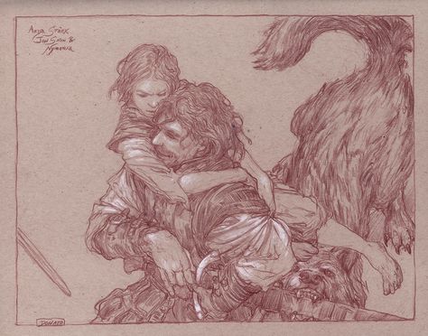 Jon Snow And Val Fanart, Jon Snow Book Fan Art, Jon Snow Book Art, Book Arya Stark Art, Jon And Arya, Lyanna Stark And Jon Snow Fanart, Jon Snow And Arya Stark, Jon Snow Art Book, Jon Snow Art