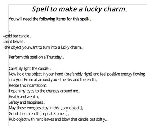 Spell to make a lucky charm! Luck Charm Spell, Charm Spells Witchcraft, Lucky Charm Spell, How To Make A Lucky Charm Witchcraft, How To Make A Charm Witchcraft, How To Make A Lucky Charm, Good Luck Charm Spell, Wich Stuff, Thursday Magick