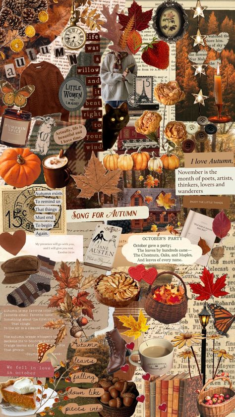 #autumn #autumnaesthetic #autumncore #autumncollage #autumnlove #autumnalvibes Autumn Aesthetic Collage, October Collage, Fall Collage, Aesthetic Collages, Autumn Aesthetic, Aesthetic Collage, Colour Palette, Collage, Pins