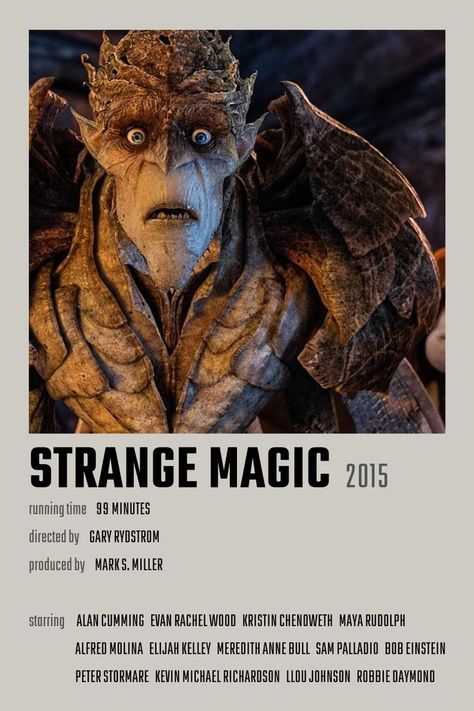 Strange Magic Movie, Up The Movie, Good Animated Movies, Animated Movie Posters, Movies To Watch Teenagers, Strange Magic, New Movies To Watch, Girly Movies, Mazzy Star