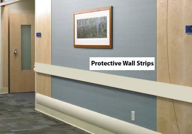 Wall Protection | Wall Guards Protect Walls Wall Protector Ideas, Chair Rail Ideas, Wall Railing, Ergonomic Computer Chair, House Tips, Wall Trim, Magnetic White Board, Chair Rail, Magnetic Wall