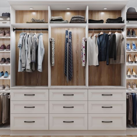 Closet Ideas With Dresser Inside, Closet With Drawers And Hanging Space, Custom Closet With Drawers, Custom Closet Drawers, Master Closet Drawers, Master Closet With Drawers, Master Closet Dresser, Ensuite Closet, Diy Closets