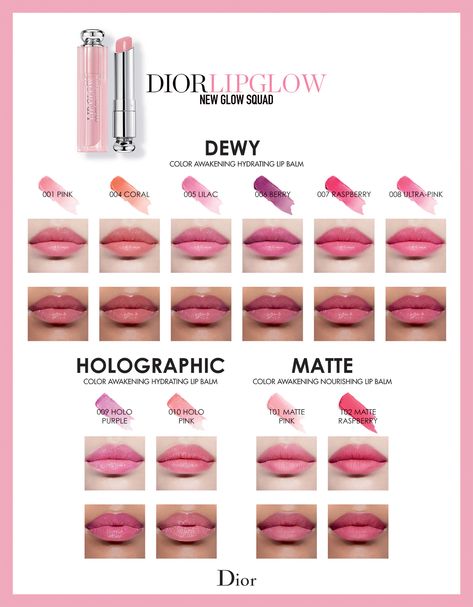 Dior Addict Lip Glow Lip Swatches Lip Treatments, Glow Balm, Dior Lip, Dior Addict Lip Glow, Dior Lip Glow, Dior Addict Lip, Lip Conditioner, Hydrating Lip Balm, Baby Lips