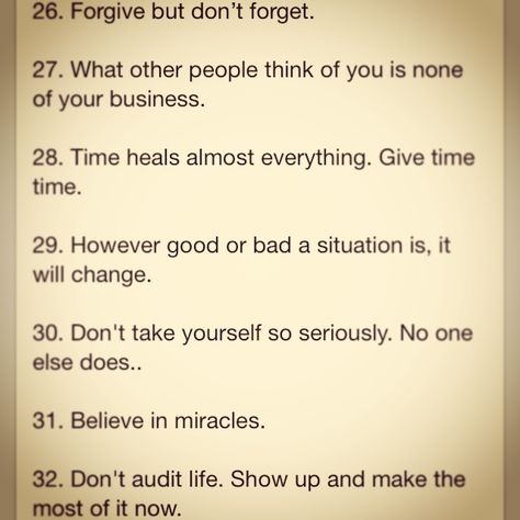 Some wise advice from a lovely 90 year old lady <3 Believe In Miracles, Old People, Advice Quotes, Don't Forget, Life Advice, Other People, Personal Development, Thinking Of You, Quotes