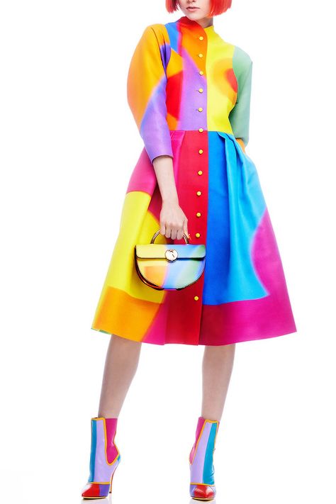 stars on my window on Tumblr Outfit Illustration, Outfits Colorful, Maximalist Fashion, Clown Clothes, Colorful Wardrobe, Outfit Simple, Rainbow Outfit, Rainbow Fashion, Special Clothes