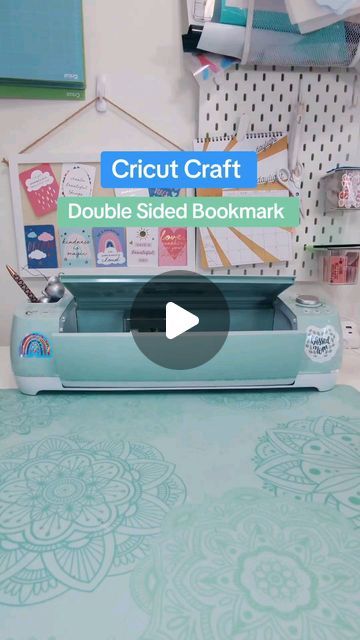 Cole the Cricut Crafter on Instagram: "Cricut Craft Double Sided Bookmarks #cricut #cricutforbeginners #cricuttutorials #cricutcrafts #cricutmade  Have you made these before?" How To Make Bookmarks With Cricut, Handmade Bookmarks Diy Cricut, Cricut Projects Bookmarks, Bookmarks Made With Cricut, Cricut Maker Bookmarks, Bookish Cricut Projects, Making Bookmarks With Cricut, Bookmark Cricut, Cricut Bookmark Ideas Cardstock