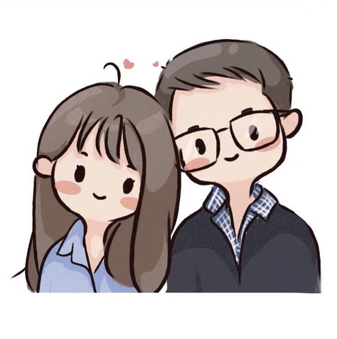 Cute People Drawings Cartoon, People Drawings Cartoon, Cute Art Couple, Doodle Characters People, Cute Drawings Couples, Cute Couple Illustration Art, Cute Couple Cartoon Art, Chibi Couple Drawing, Cute Illustration Couple