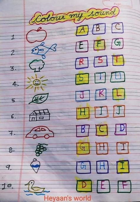 Worksheet For Nursery Class, Nursery School Activities, Kindergarten Math Worksheets Addition, Nursery Worksheets, Alphabet Activities Kindergarten, Fun Worksheets For Kids, English Worksheets For Kindergarten, Kindergarten Reading Activities, Kindergarten Reading Worksheets