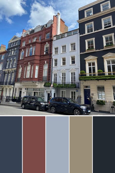 My lovely London ❤️ My Colour Palette "London's vibes" London Colour Palette, London Color Palette, My Colour Palette, Color Palets, Belgravia London, London Buildings, London Vibes, London Architecture, London Places