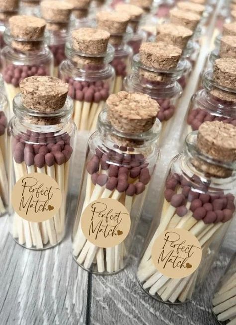 60+ Creative Wedding Favors Your Guests Will Love | HubPages Wedding Guest Gifts Party Favors, Budget Friendly Wedding Favours, Wedding Matches Favors, Table Favours, Boho Wedding Favours, Rustic Bridal Shower Favors, Simple Wedding Favors, Favours Wedding, Creative Wedding Favors