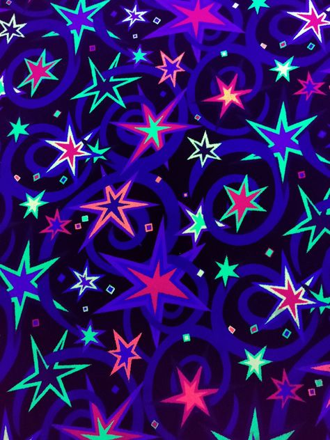 Rainbow Stars Aesthetic, Arcadecore Aesthetic Wallpaper, Space Grunge Aesthetic, Neon Core Aesthetic, Neon Arcade Aesthetic, Neon Stars Wallpaper, Swirls Aesthetic, Bright Color Aesthetic, Arcade Background