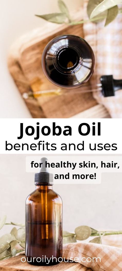 So you've heard of jojoba oil, but do you know what it is? What it's used for? What are its benefits? Learn all that and more... How To Use Jojoba Oil, Benefits Of Jojoba Oil For Face, Uses For Jojoba Oil, How To Use Jojoba Oil On Face, Grapeseed Oil Benefits Skin, Jojoba Oil Benefits For Skin, Jojoba Oil Benefits Hair, Jojoba Oil For Face, Jojoba Oil Recipes